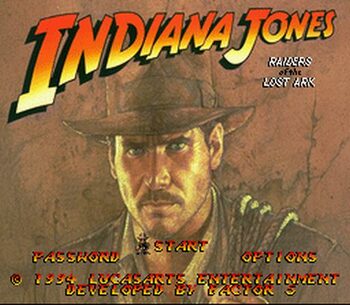 Indiana Jones' Greatest Adventures (1994) SNES