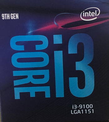 Intel Core i3-9100 3.6-4.2 GHz LGA1151 Quad-Core CPU