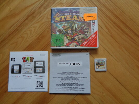 Code Name: S.T.E.A.M. Nintendo 3DS