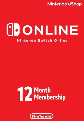Nintendo Switch Online Membership - 12 Months eShop Key HONG KONG