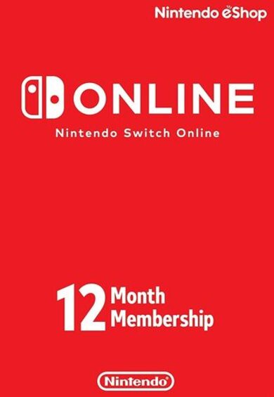 E-shop Nintendo Switch Online Membership - 12 Months eShop Key HONG KONG