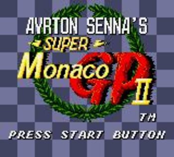 Ayrton Senna's Super Monaco GP II SEGA Master System