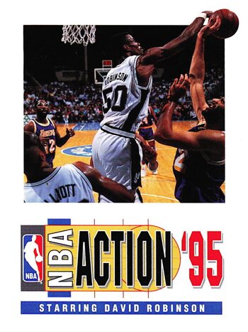 NBA Action '95 starring David Robinson SEGA Mega Drive