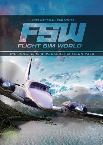 Flight Sim World + Epic Approaches Mission Pack Steam Key EUROPE
