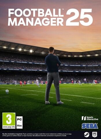 Football Manager 25 (PC) Official Website Key EUROPE