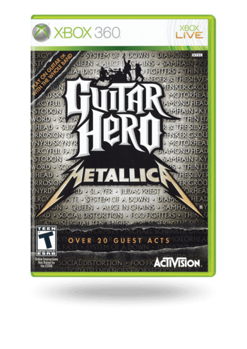 Guitar Hero: Metallica Xbox 360
