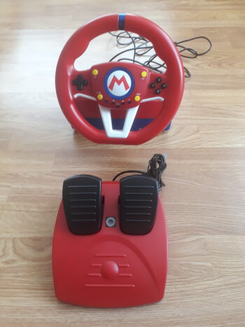 HORI vairas su pedalais MARIO KART RACING WHEEL PRO MINI