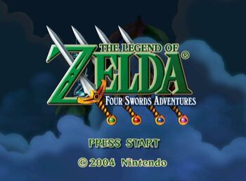 The Legend of Zelda: Four Swords Adventures Nintendo GameCube