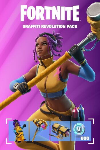 Fortnite - Graffiti Revolution Pack + 600 V-Bucks XBOX LIVE Key UNITED STATES