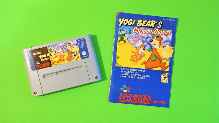 Adventures of Yogi Bear SNES