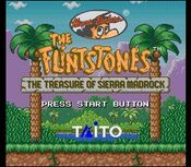 The Flintstones: The Treasure of Sierra Madrock SNES