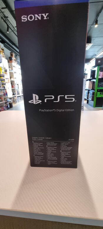 Playstation 5 Slim Digital Edition, Black & White, 825GB for sale