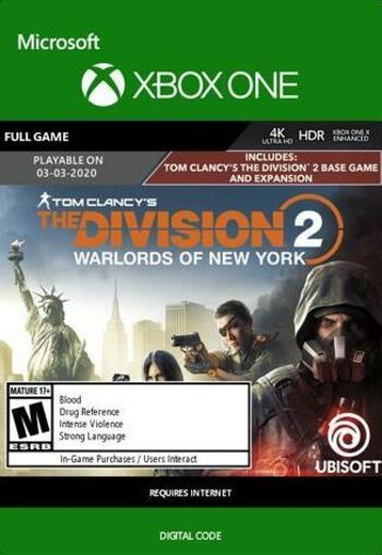 The Division 2 - Warlords of New York Edition XBOX LIVE Key ARGENTINA