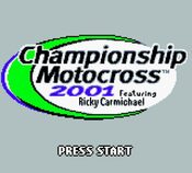 Championship Motocross 2001 Featuring Ricky Carmichael (GBC) Game Boy Color