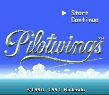 Pilotwings (1990) SNES