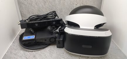 PS VR akinių komplektas + kamera