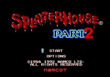 Splatterhouse 2 (1992) SEGA Mega Drive