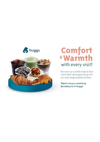 Huggs Coffee Gift Card 5 SGD Key SINGAPORE