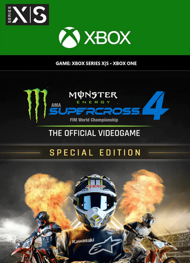 E-shop Monster Energy Supercross 4 - Special Edition XBOX LIVE Key EUROPE