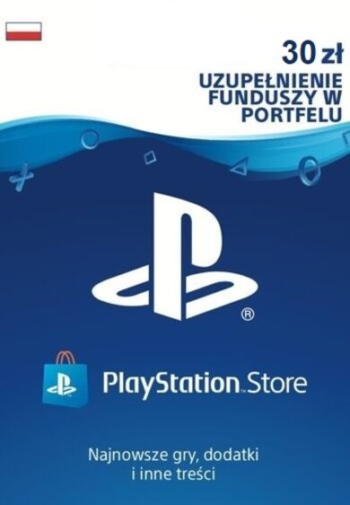 E-shop PlayStation Network Card 30 PLN (PL) PSN Key POLAND