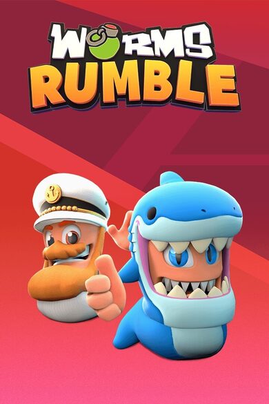 Worms Rumble - Captain & Shark Double Pack game cover