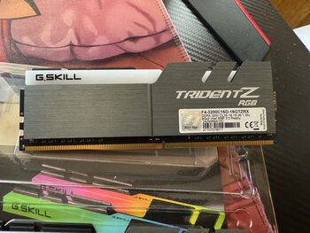 G.Skill Trident Z RGB 16 GB (2 x 8 GB) DDR4-3200 Black PC RAM