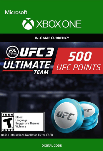 EA SPORTS UFC 3 - 500 UFC POINTS Xbox Live Key GLOBAL