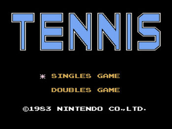 Tennis Game Boy
