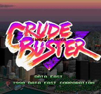 Crude Buster SEGA Mega Drive