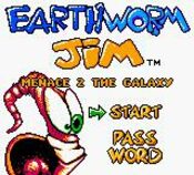 Earthworm Jim: Menace 2 the Galaxy Game Boy Color