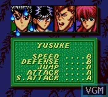 Yuu Yuu Hakusho Game Boy