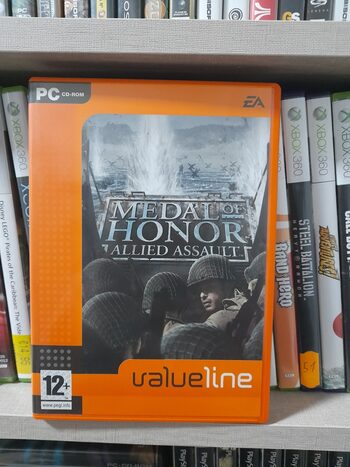 Videojuego pc medal of honor allied assault 