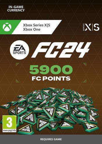 EA SPORTS FC 24 - 5900 Ultimate Team Points (Xbox One/Series X|S) Key SAUDI ARABIA