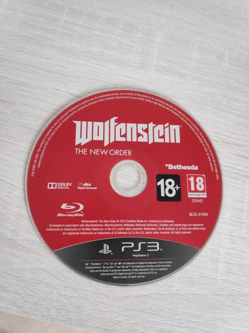 Redeem Wolfenstein: The New Order PlayStation 3