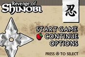 The Revenge of Shinobi (2002) Game Boy Advance