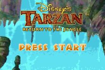 Disney's Tarzan: Return to the Jungle Game Boy Advance