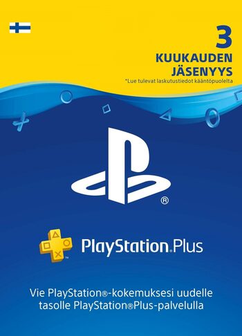 PlayStation Plus Card 90 Days (FIN) PSN Key FINLAND