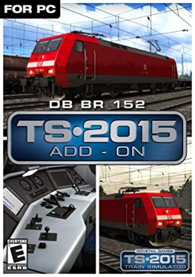 E-shop Train Simulator: DB BR 152 Loco (DLC) (PC) Steam Key GLOBAL