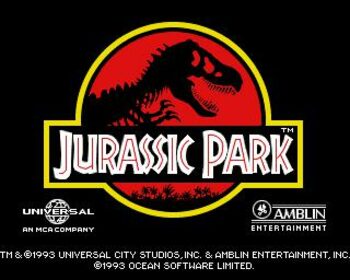 Jurassic Park SEGA CD for sale