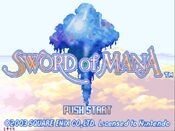 Sword of Mana Game Boy Advance