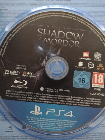 Buy Middle-earth: Shadow of Mordor (La Tierra Media: Sombras De Mordor) PlayStation 4