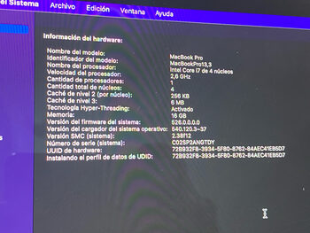 Macbook Pro A1707 Garantia