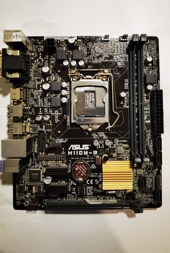 Asus H110M-R Intel H110 Micro ATX DDR4 LGA1151 1 x PCI-E x16 Slots Motherboard