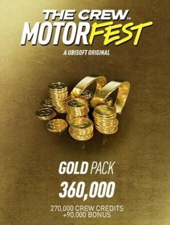 The Crew™ Motorfest Gold Pack (360,000 Crew Credits) (DLC) XBOX LIVE Key UNITED ARAB EMIRATES