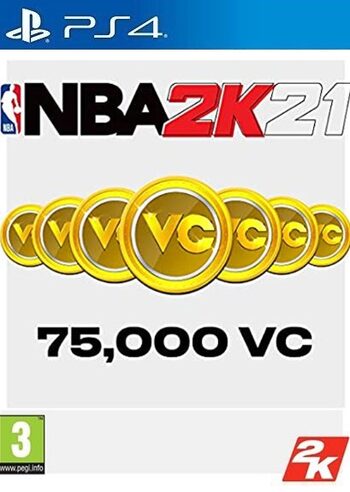 NBA 2K21: 75000 VC (PS4) PSN Key GERMANY