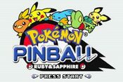 Redeem Pokémon Pinball: Ruby & Sapphire (2003) Game Boy Advance