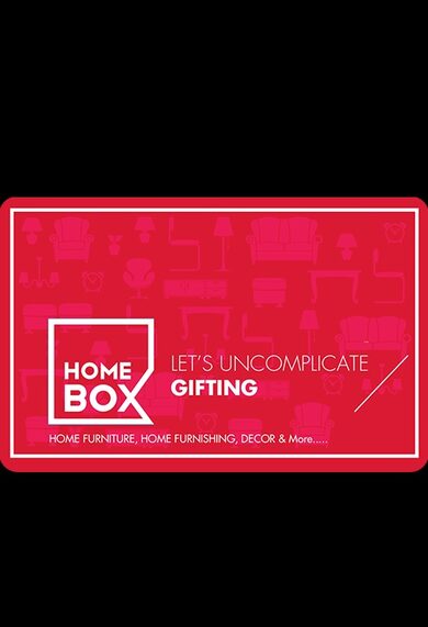 E-shop Home Box Gift Card 50 SAR Key SAUDI ARABIA