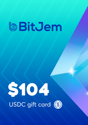 BitJem USDC Gift Card 104 USD Key GLOBAL