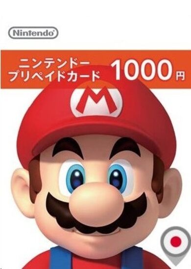 E-shop Nintendo eShop Card 1000 JPY Key JAPAN