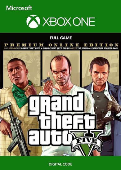 E-shop Grand Theft Auto V: Premium Online Edition (Xbox One) Xbox Live Key UNITED KINGDOM